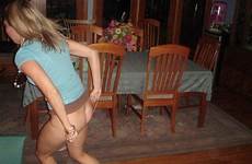 embarrassed girls pants caught down her amateur