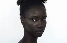 anok yai sudan skinned sudanese afro discovered negras negra nextmanagement ig polaroids pele digitals