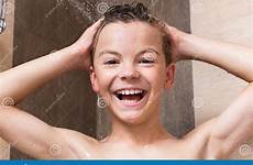 teen bathroom boy shower happy head child preview