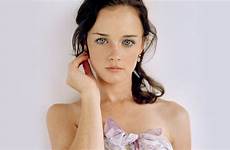 bledel freckles eyebrow wallpapers shoulders bare naturally lack mocah