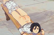 spanking tumblr mikasa anime tumbex zoe deserved sasha shingeki armin kyojin well