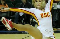 cheerleaders usc cheerleader cheer cheerleading hottest trojans gymnastics athletic volleyball embarrassing busca pac