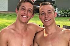 gay twin college coming come swimming fit st