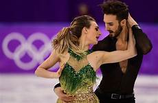 papadakis skating nip gabriella malfunction cizeron olympic skater flashes suffering