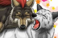 wolf hug deviantart furry love drawings animals takeru oto paintings