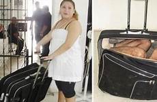 suitcase smuggling humano contrabando arjona casos attempts failed unusually struggling