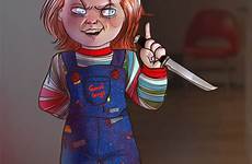 chucky deviantart charles ray lee drawing digital tumblr experiment favourites tools own add paint picture