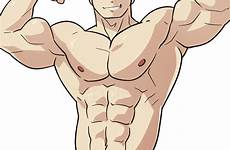 pokemon muscle muscular muscles male giovanni anime man gay men hot draw animated nintendo sexy boss deviantart choose board guys