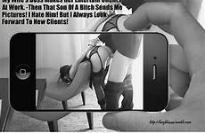caption boss captions cuckold milf hotwife spanking sexy wife slut smutty selfie garter spanked dominant