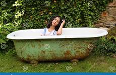 bathtub girl teenage melancholic bath