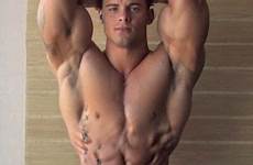muscular muscles bodybuilders builtbytallsteve male buff hunks sixpack männer typen handsome