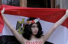 mahdi alia egypt sharia femen poser trouble ridicules derided she moroccoworldnews stirred