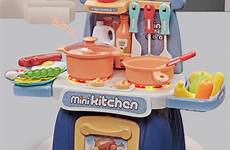 toys kitchen playset table children multifunctional supermarket gifts