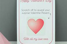 scratchcard reveal surprise valentine daisyley notonthehighstreet designs