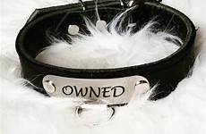 collar bdsm submissive sub custom leash owned name pet