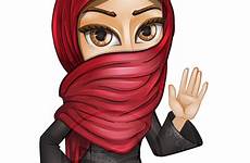 arab muslim hijab scarf graphicmama kartun belanja wanita action saudi najla