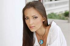 anna sbitnaya aj brunettes models women ukrainian faces woman wallpaper wallpaperjam original added