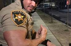 cops men cop sheriff daddy muscular jacked hunky