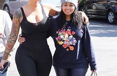chyna amber blac rose friends dentist dailymail trip mail daily her take scroll down cleavage flashes ample