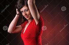 provocative dress woman red stock sensual dreamstime clothing