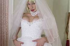 tranny smutty brides tgirl shame85 weddingdress