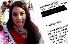 melissa king delaware miss probation queen gets beauty star teen pleads guilty former contract offered usa