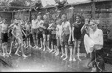 public bathing shower boys 1912 york stock facility alamy photography shopping cart