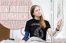 saline picc infusions