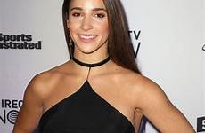 aly raisman swimsuit sports illustrated si launch edition york event upton kate city celebrates ny nyc cover her party hawtcelebs