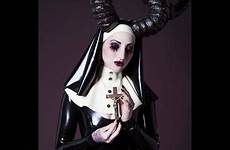 nonne satanic dark priest nuns parede papeis blasphemy smit rhiannon sinical