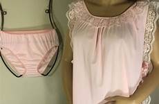 babydoll nighties panties nylon gusset nightgowns