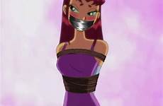 starfire tied gagged songokussjsannin8000