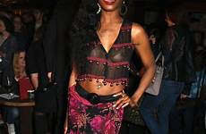 sinitta exposes flesh flashes nipples talent ample assets flashed express sheer judge crop she show top getty singer