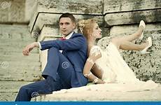 making couple young sensual wedding sitting pair outdoor beautiful engagement preview