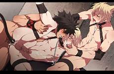 yaoi gay bondage sex threesome anime male fuck catboy cat cum ears penis animal cock anal nude abs tail xxgasm