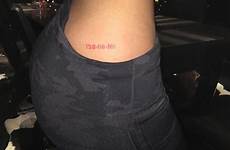 tattoo tattoos kylie jenner instagram her ink booty butt snapchat red small tatuagens women quadril tatoos girl story tiny femininas