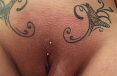 tattoo piercing nipple labia tattoos tumblr genital multi pubis christina título sin mons