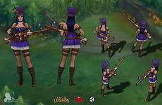 caitlyn model skin riot base game contest engine viewer