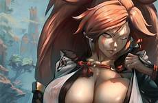 baiken gear guilty cutesexyrobutts hentai foundry original drawn