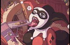 harley quinn gordon barbara joker karbo batgirl batman drawn dc comics