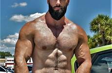 muscular hunks bearded beard beefy beards tall pulos