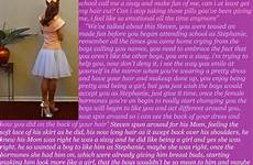 tg captions mother caps girly girl knows becky sissy me things dress mothers visit saved