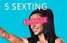 sexting examples use right now five