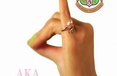 aka alpha sorority kappa pinky pearl ring pearls green rings pink greek outfits life fraternity