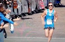 marathon penis runner his man finish line accidentally exposes slovakian balls wardrobe malfunction running ok flash race while when awkward
