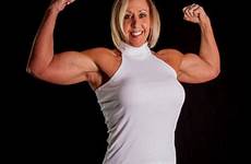 biceps flexing bodybuilder kasprzyk kimberly fab muscles bodybuilding