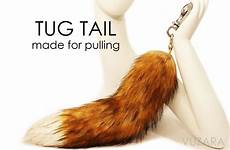 tail plug butt fox tug dildo custom