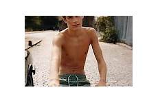 teen gay twink shirtless boy ride shorts patrick stutenzee von bicycle beach hot cute delacroix martin bike friends riding bulge