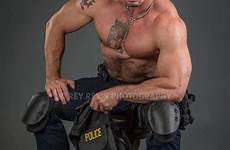 hairy cops policial uniform