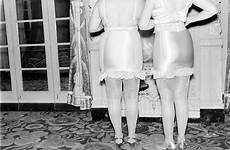 lingerie 1940s show vintage women candid behind scenes older off